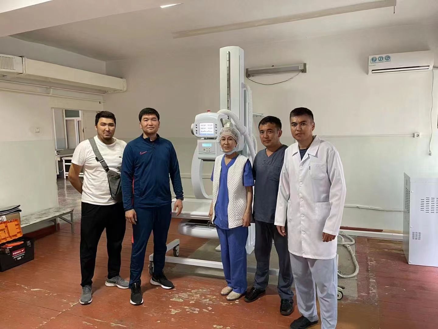 we've successfully installed the first one unit PLD7900 in Kyrgyzstan during this month.