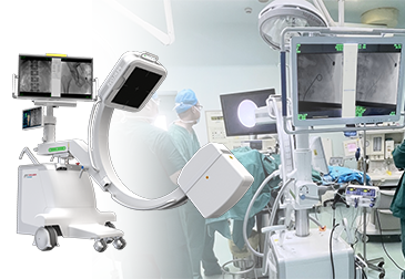 Application of Perlove medical large plate integrated C-arm in urological double J-tube implantation