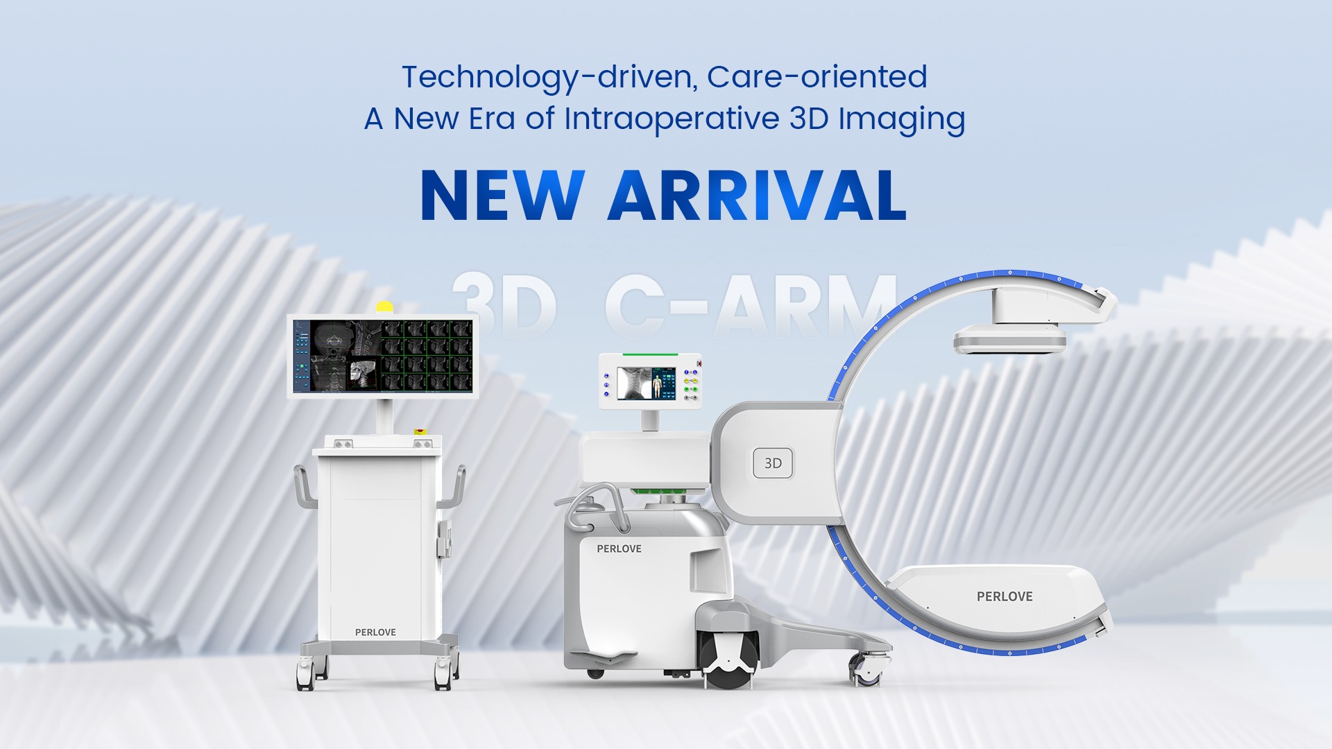 New Arrival: Perlove Medical Launched the Third Generation of Mobile 3D C-arms PLX C7600