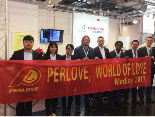 Cherish your life, Care about your health — Perlove Medical appeared at MEDICA 2017