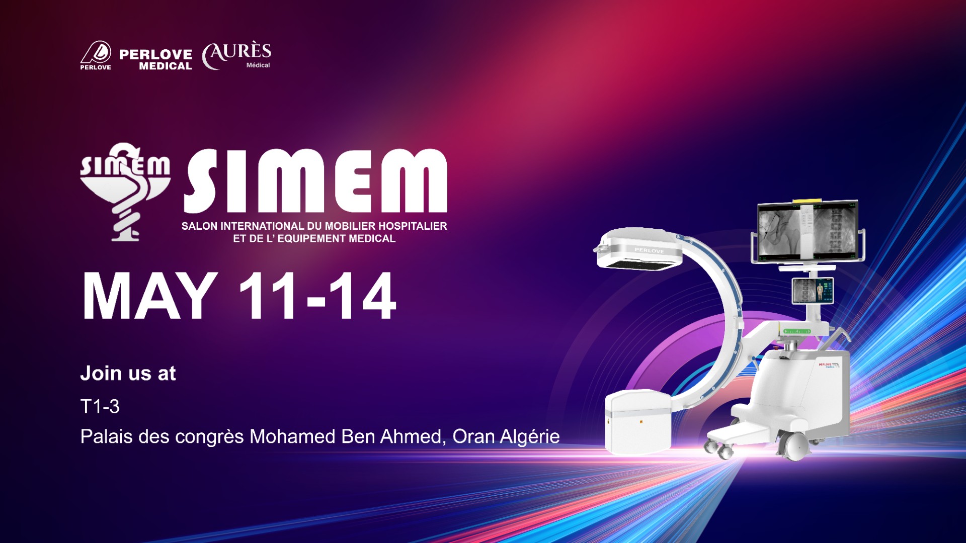 Perlove Medical cordially invites you to visit us at SIMEM