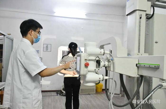 The introduction of the dynamic DR (digital X-ray machine), which has been officially put into use 