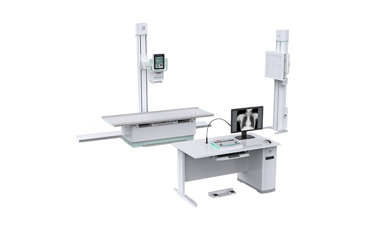 How did X-ray machine develop to dynamic DR?