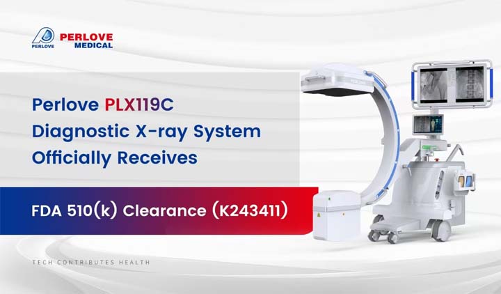 The Perlove Medical integrated C-arm with large FPD Receives FDA 510(k) Clearance