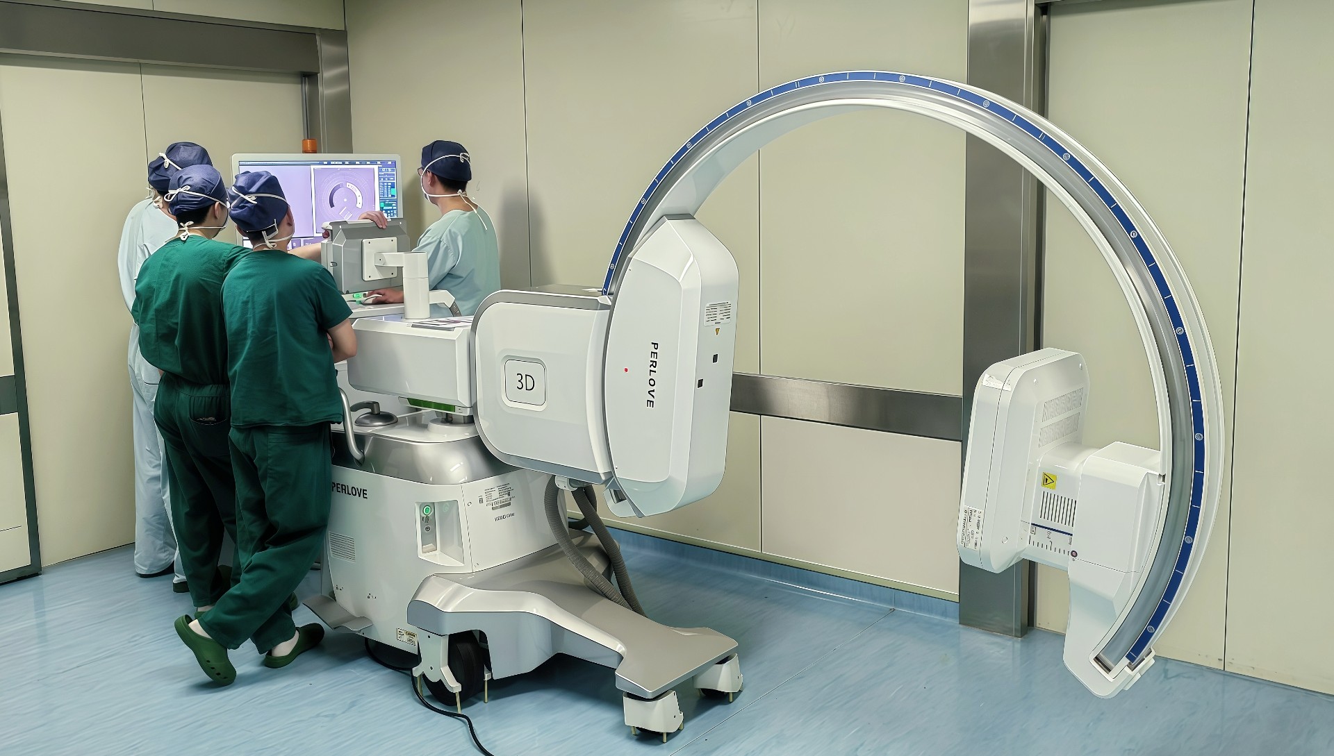 Perlove Medical’s High-End C-arm Installed at Shanghai Seventh People’s Hospital