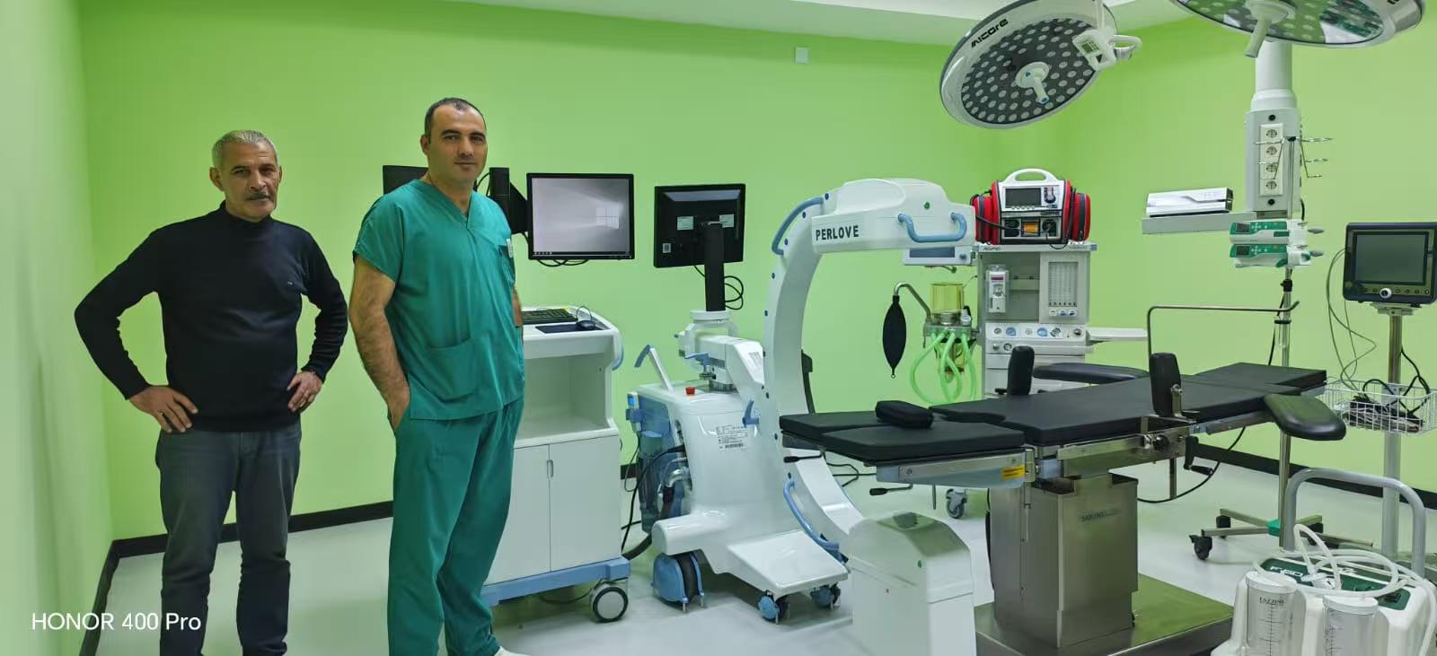 Successful installation of the Perlove Medical PLX118F Mobile C-arm X-ray system at Ganja Hospital in Azerbaijan!