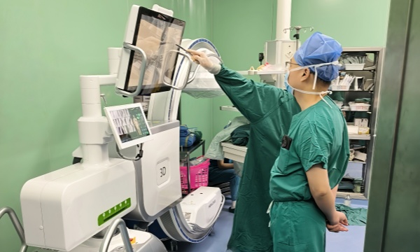 Perlove Medical 3D C-arm Installed at Ningde City Hospital